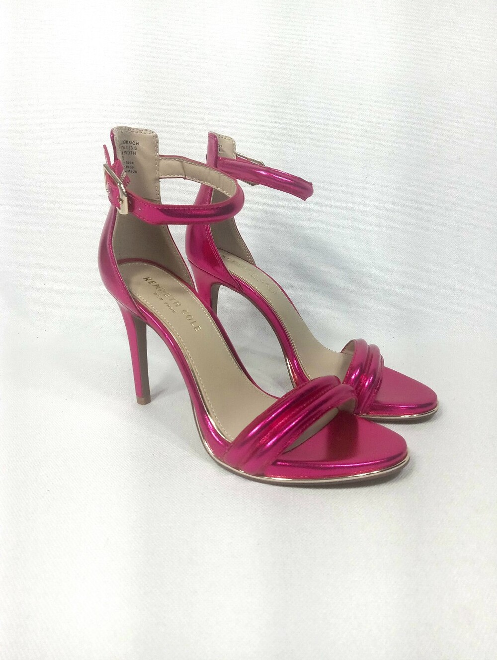 KENNETH COLE New York Women's Hot Pink Brooke Dress Sandals Size 7 M